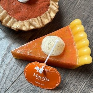 Martha Stewart Pumpkin Pie Slice Candle